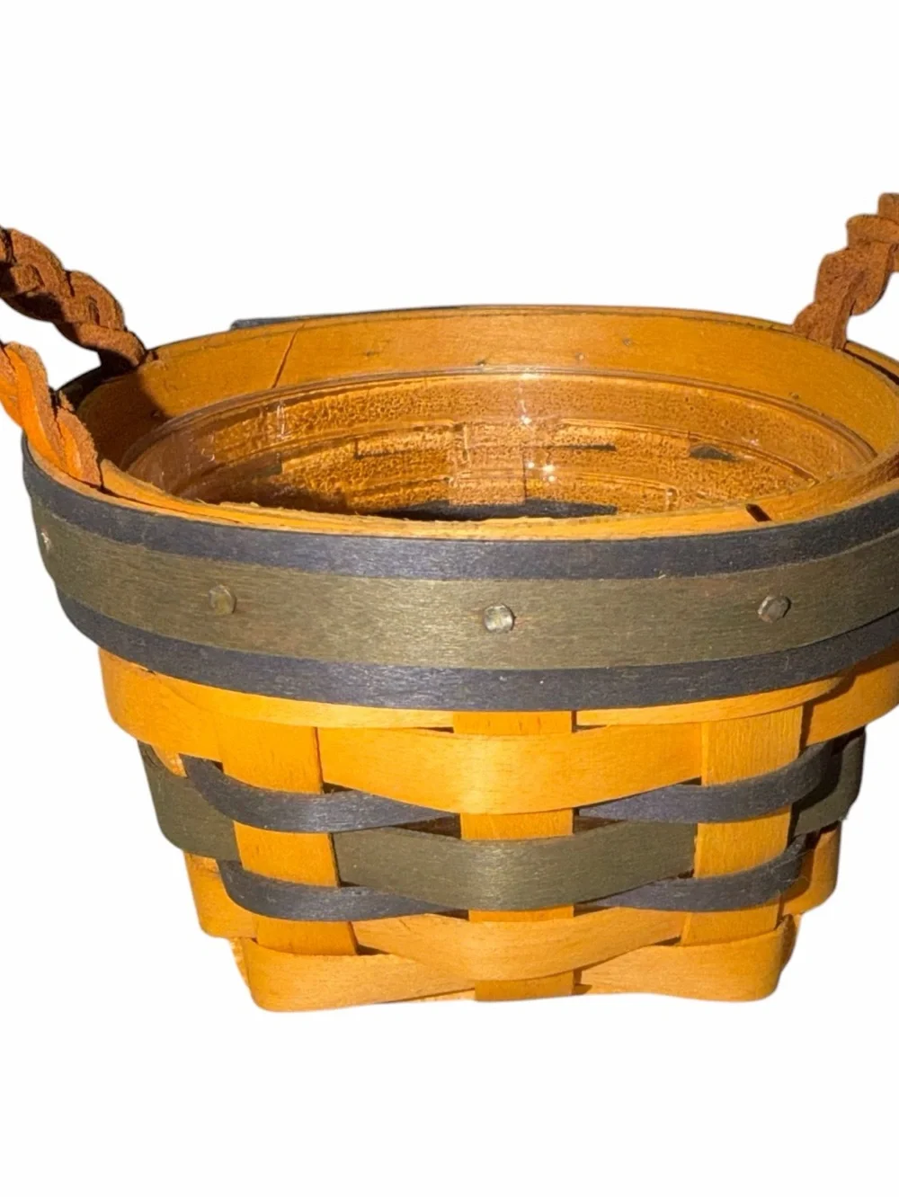 VINTAGE Longaberger Collectors Club Renewal Basket 1999